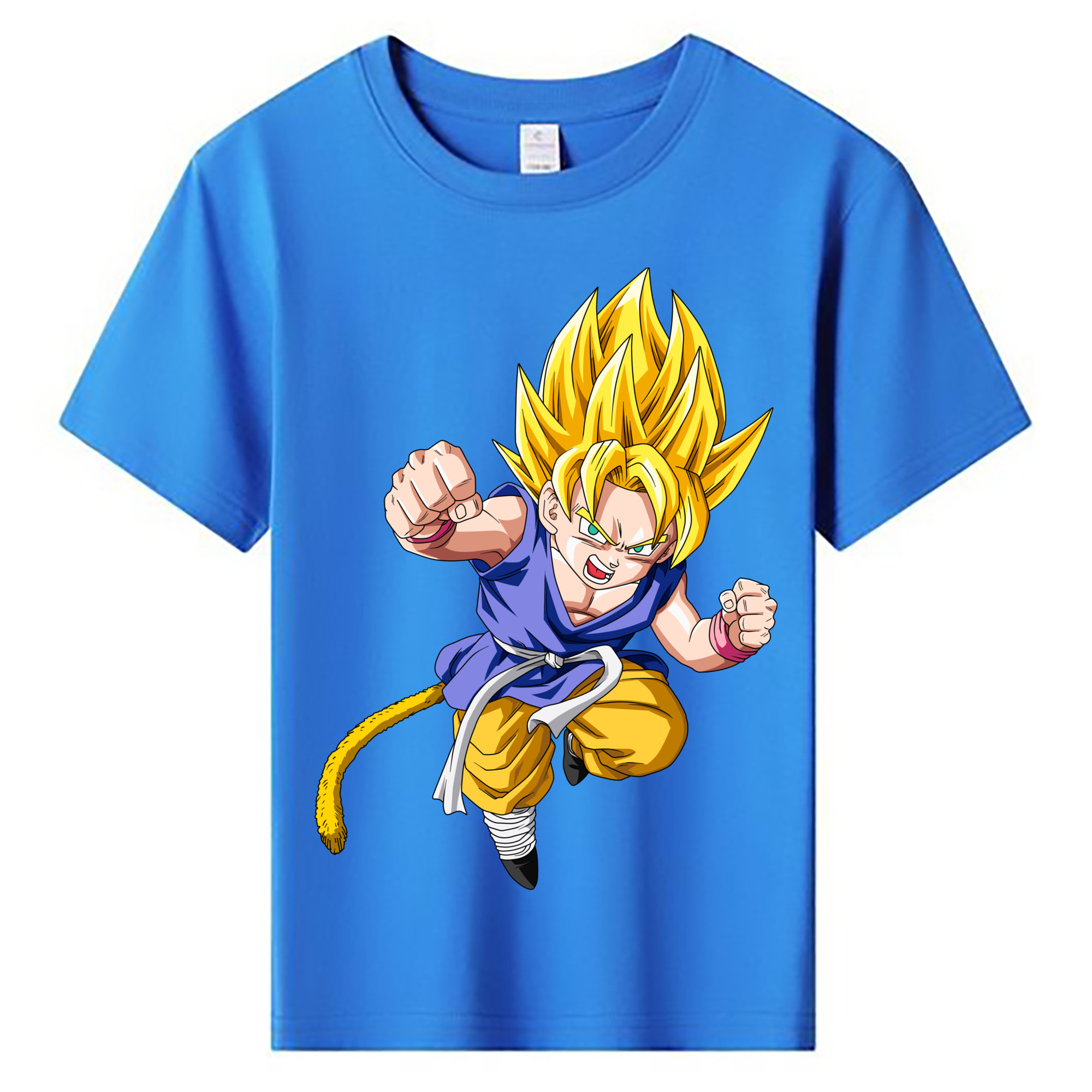 （画像用） ドラゴンボール ベジット DRAGON BALL Vegetto 綿100％キッズTシャツ（フロントプリント）